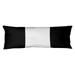 Oakland Oakland Football Stripes Body Pillow (w/Rmv Insert)