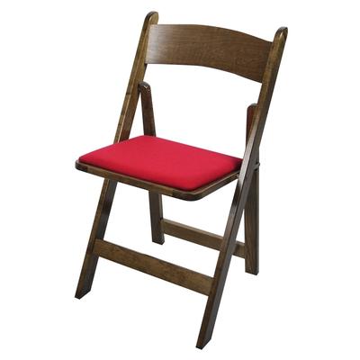 Kestell Maple Folding Chair - Fabric Seat Cushion
