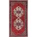 Vintage Bakhtiari Hand Knotted Wool Persian Oriental Area Rug - 9'9" x 4'11"