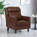 Bucklin Contemporary Pillow Tufted Club Chair by Christopher Knight Home