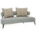 Signature Design by Ashley Hollyann Gray Sofa - 77"W x 37"D x 35"H