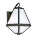 Brian Patrick Flynn for Crystorama Glacier Outdoor 1 Light Wall Mount - 8'' W x 12.75'' H x 9'' D