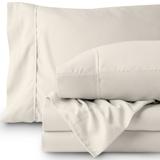 Bare Home Microfiber Full XL Sheet Set, Ultra-Soft Deep Pocket