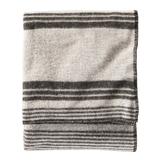 Pendleton EZ-Care Irving Stripe Grey Queen Blanket