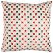 Multicolored Bow-tie Throw Pillow