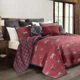 Paseo Road by HiEnd Accents Woodland Plaid Reversible Quilt Set, 2PC