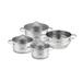 VIVE Stainless Steel Pot Set With Steamer