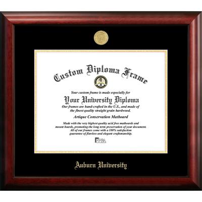 Auburn University 17w x 13h Gold Embossed Diploma Frame