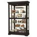 Howard Miller Kane II Black Satin Wood Curio Cabinet