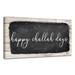 Ready2HangArt 'Happy Challah Days' Hanukkah Canvas Wall Art by Olivia Rose