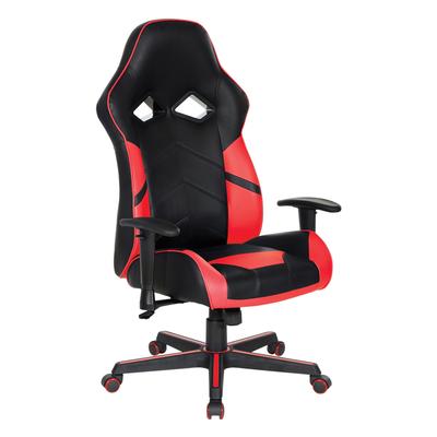 Vapor Gaming Chair in Faux Leather with Color Accents