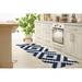 KILIM TARGET NAVY Kitchen Mat by Kavka Designs