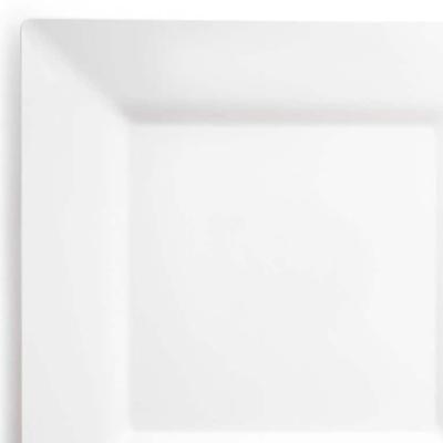 Modern Solid Square Disposable Plastic Plate Packs - Party Supplies