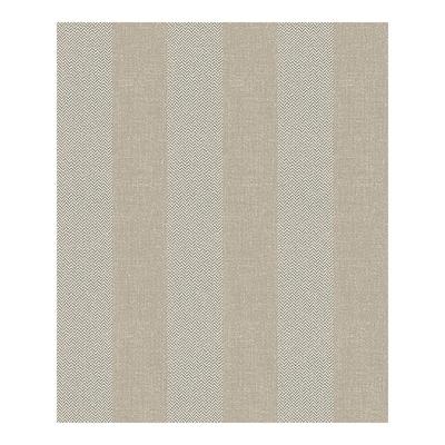Audrey Beige Tweed Stripe Wallpaper - 20.5 x 396 x 0.025