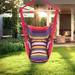 Outdoor/Indoor Distinctive Cotton Canvas Hanging Rope Chair
