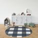 BARRETT BUFFALO CHECK NAVY Area Rug by Kavka Designs