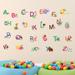 Walplus Wall Sticker Learning Letters with Animals Kids Art Nursery