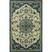 Mohawk Home Shanay Navy Oriental Floral Area Rug
