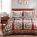 Greenland Home Colorado Lodge 100% Cotton Authentic Patchwork Quilt Set