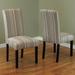 Monsoon Seville Stripe Fabric Dining Chairs (Set of 2)