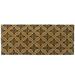 Rubber-Cal "Classic Fleur de Lis French Matting" Doormat, 24 by 57-Inch