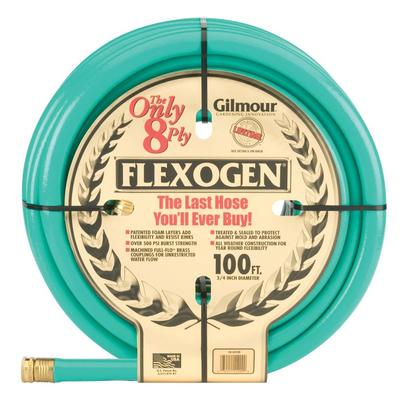 Gilmour Flexogen 3/4 in. Dia. x 100 ft. L Garden Hose Kink Resistant