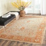 SAFAVIEH Couture Hand-knotted Oushak Engela Traditional Oriental Wool Rug with Fringe