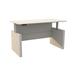 Safco Products Medina Height-Adjustable Straight Front Desk