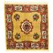 Pasargad DC Gold Persian Bakhtiari Square - 4'5'' x 4'5''