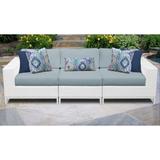 Miami 3 Piece Outdoor Wicker Patio Furniture Set