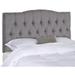 Safavieh Axel Arctic Grey Upholstered Tufted Headboard (Queen)