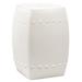 SAFAVIEH Villa Cream Ceramic Decorative Garden Stool