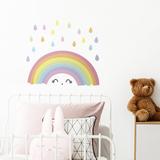 Walplus Fantasy Rainbow Children Wall Stickers Kids Girl Nursery Decor