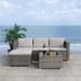 SAFAVIEH Outdoor Living Madalina 3-Piece Patio Set.