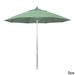 Riviera 9-foot Push Open Silver-finished Round Umbrella by Havenside Home, Base Not Included