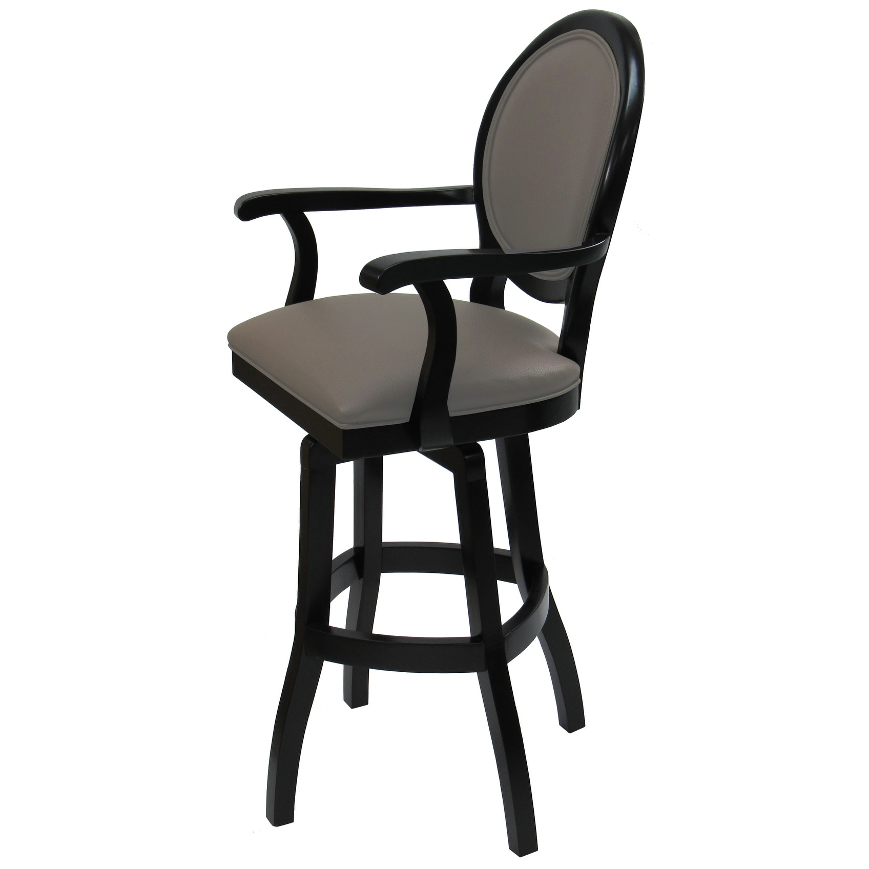 Swivel Wood Counter 26" 30" Extra Tall 34" Bar Stool - 500 on S-Base