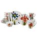 Certified International Botanical Flora 16-piece Dinnerware Set, Service for 4