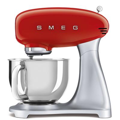 Smeg 50's Retro Style Aesthetic Stand Mixer, Red