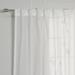 Aurora Home Floating Butterfly Curtain Panel Pair - 52"W x 84"L - 52"W x 84"L
