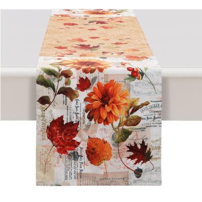Fall Foliage Table Runner - 13" x 90"
