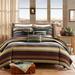 Madison Park Sequoia Reversible Quilt Set with Throw Pillows