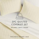 Becky Cameron Premium Ultra Soft Square Quilted Coverlet Set