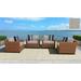 Laguna 4 Piece Outdoor Wicker Patio Furniture Set 04b