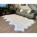 Ovella Home Premium Luxurious Faux Sheepskin 10-Pelt Plush Shag Area Rug - 6' x 10' - 6' x 10'