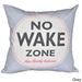 Nap Zone Word Print 20-inch Pillow - 20" x 20"