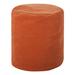 Majestic Home Goods Villa Collection Indoor Ottoman Pouf 16" L x 16" W x 17" H