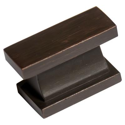 Southern Hills Oil Rubbed Bronze Rectangular Cabinet Knob (Pack of 5)