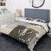 Designart 'Glam Dancing shape I' Glam Bedding Set - Duvet Cover & Shams