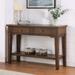 Copper Grove Ohey Warm Walnut 2-drawer Serving Table