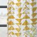 Exclusive Fabrics Triad Printed Cotton Twill Curtain (1 Panel)